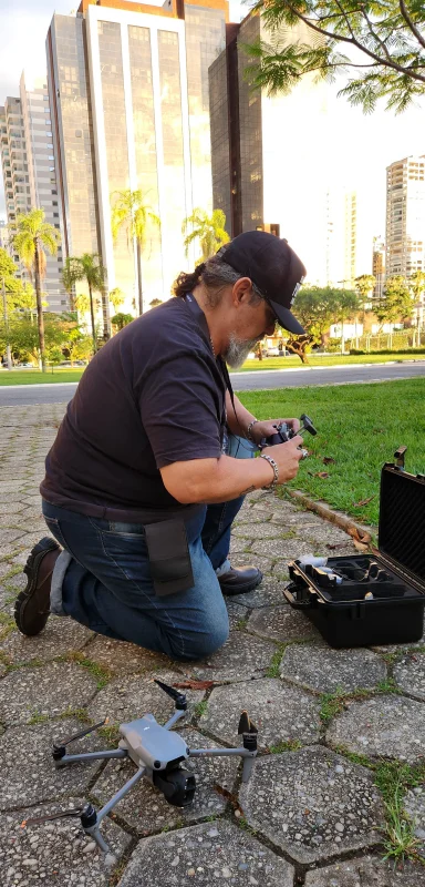 Aluno Drone  Vista