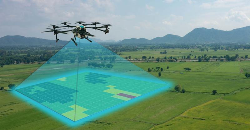 Drone para levantamento topografico